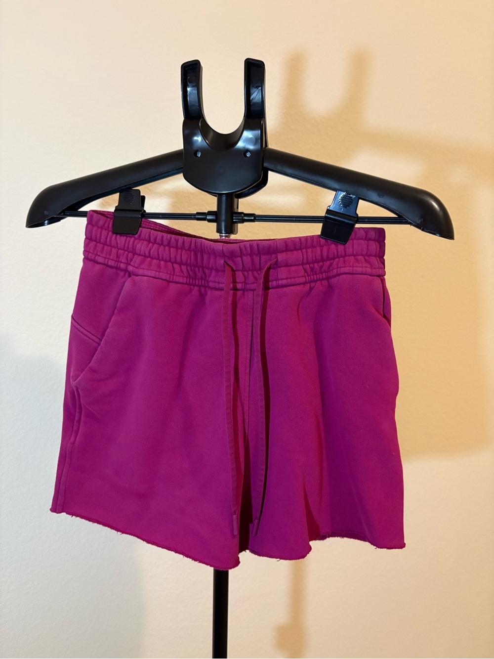 lululemon athletica Women's Magenta Athletic Drawstring Shorts